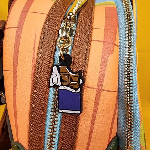 Loungefly Disney Pixar Up Kevin with Babies Jungle Mini Backpack NEW main image 13